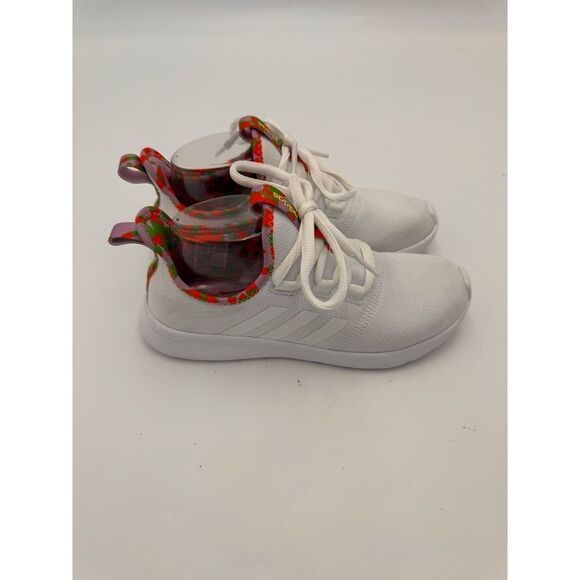 Adidas Women's Cloudfoam Comfy Athletic Low Top Sneakers Size 6 White NWOT - Picture 2 of 6